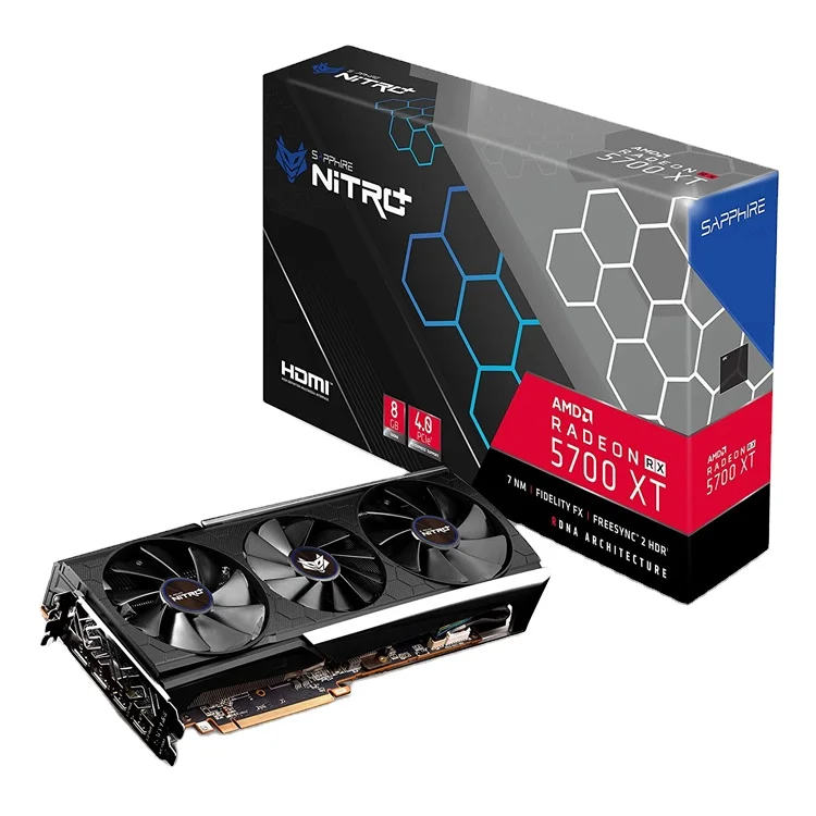 

RX 5700 XT 8G GDDR6 Graphics Card With Video Card Mining ETH GPU BTC DPU