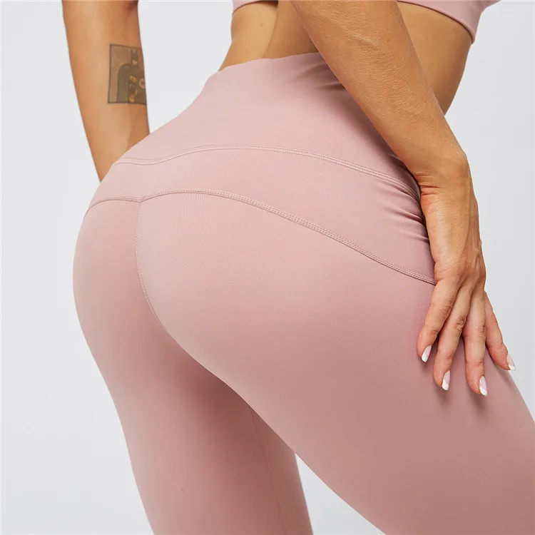 

2021 New Gym Tights High Waist Leggings Women Fitness Yoga pants, 5 colors