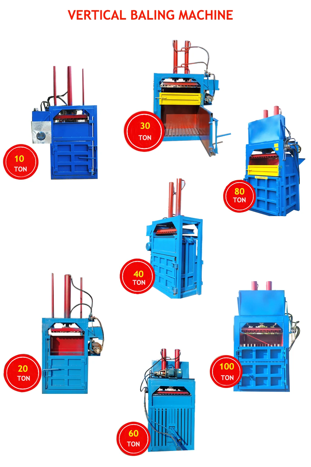 Small Aluminium Can Press Baler Machine for sale