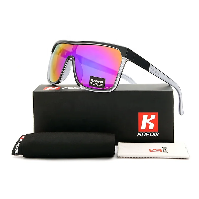

KDEAM sports sunglasses top sale riding windproof sunglasses retro, Custom colors