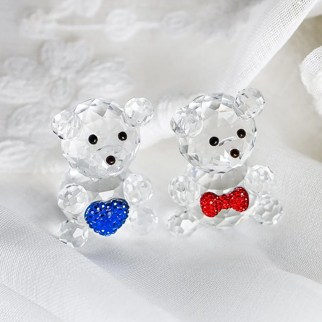 Gleam Funny Small Crystal Bear Crystal Favors,Wedding Favors Bears