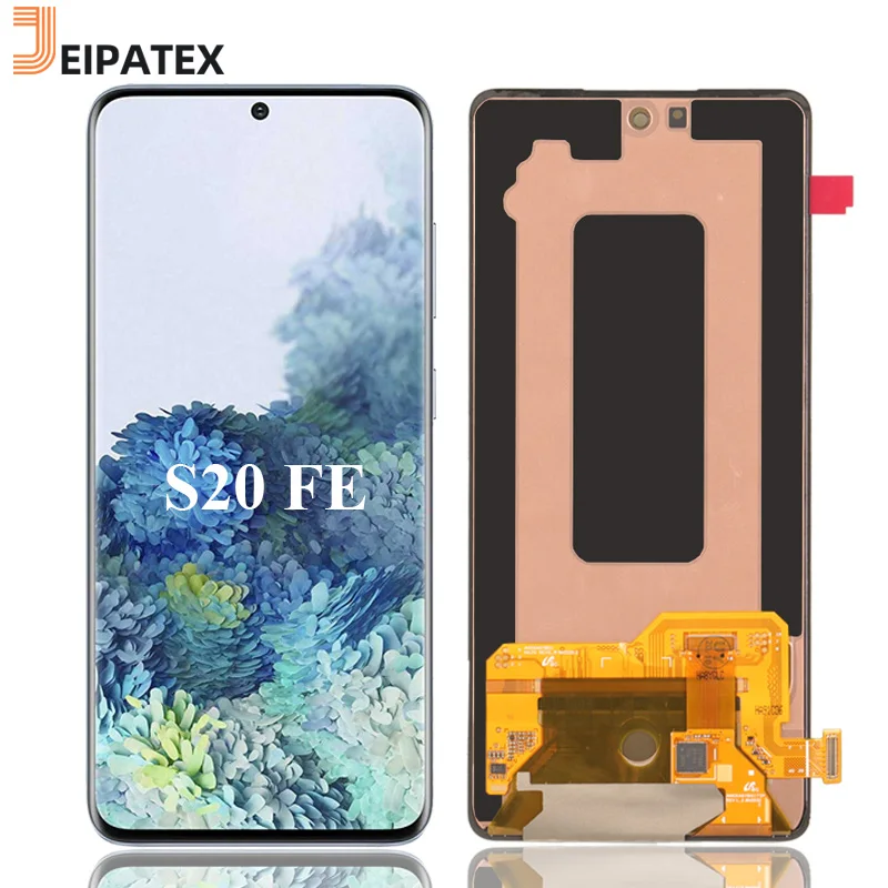 

S20 FE display screen replacement for Samsung s20 plus Lcd screen digitizer assembly for S20 FE S20 Lite S20 FE 4G SM-G780F Lcd, Lavender, cloud mint, cloud navy, cloud white, cloud red, cloud orange