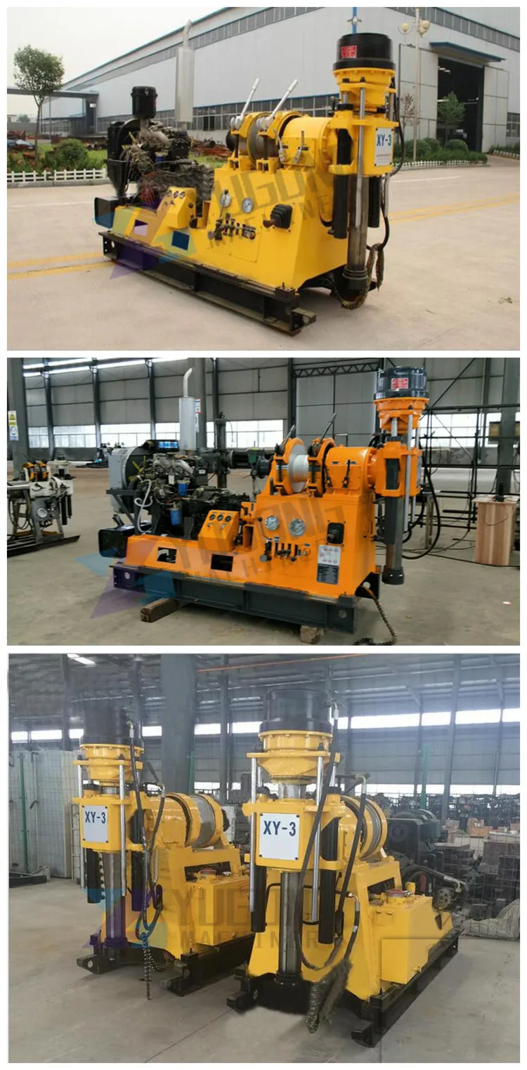 300m Hydraulic Soil Sampling Drilling Machine Borewell Drilling Machine