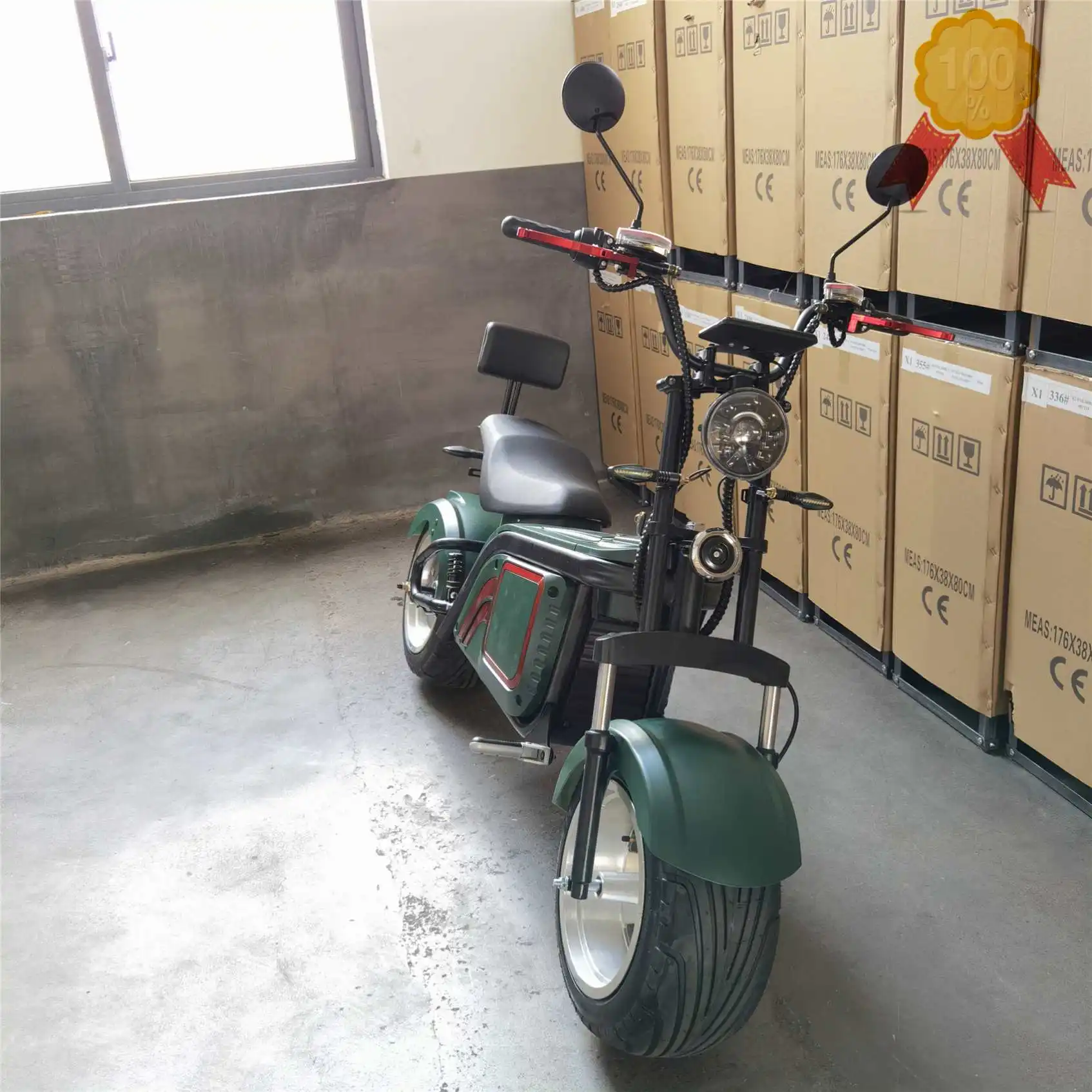 

Citycoco In Holland Warehouse, Door To Door , China 2000 Watts Power Cheap Electric Scooter For Adults