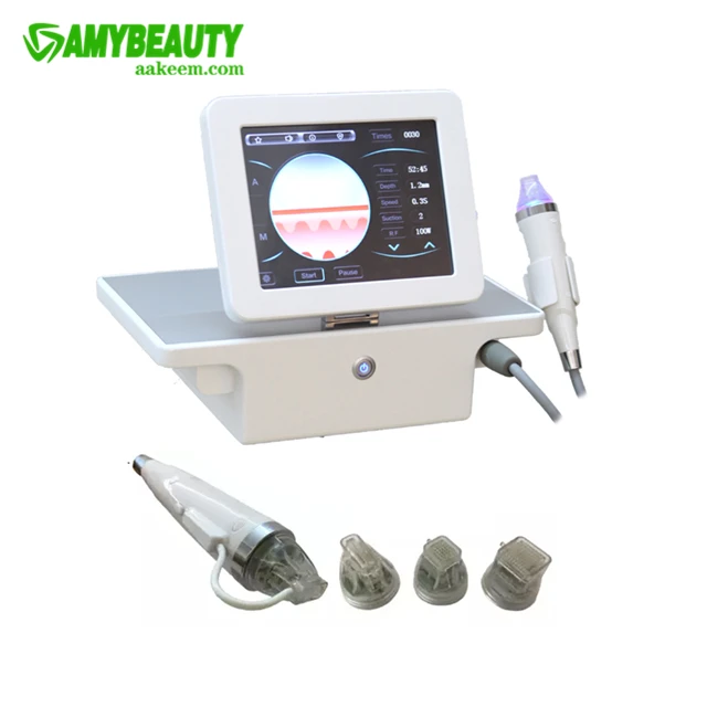 

2022 Hot Sale Gold Wrinkle Remover Microneedling Radio Frequency Fractional RF Microneedle Skin Tighten Machine For Salon Home
