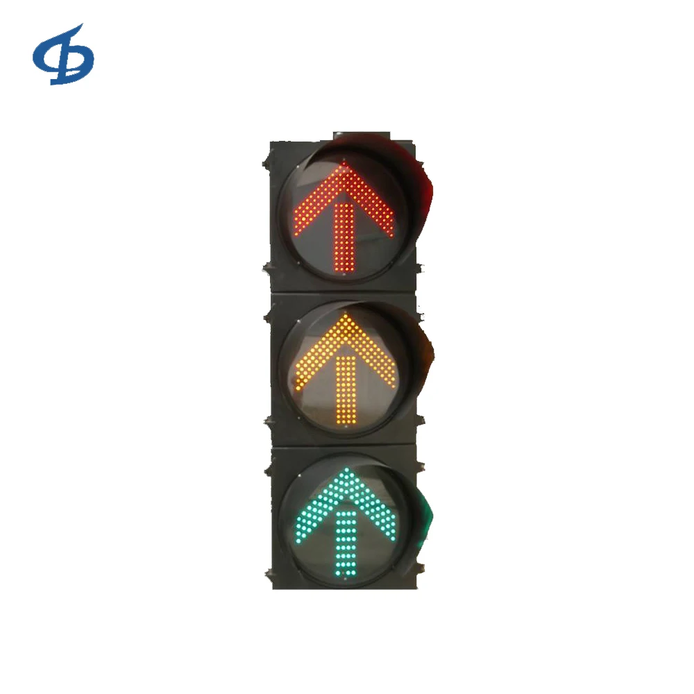 
China wholesales Led 3 Way Traffic Light Signal Stop 11
