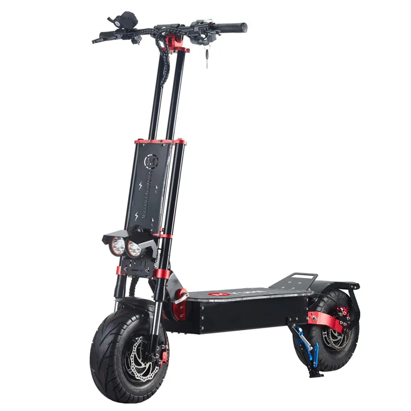 

YUME new design 60v 5600w dual motor electric scooter 13 inch fat tire foldable e scooter for adult