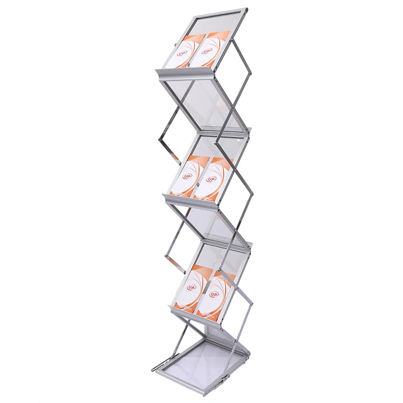 
Acrylic brochure holder display rack magazine shelf  (422889484)