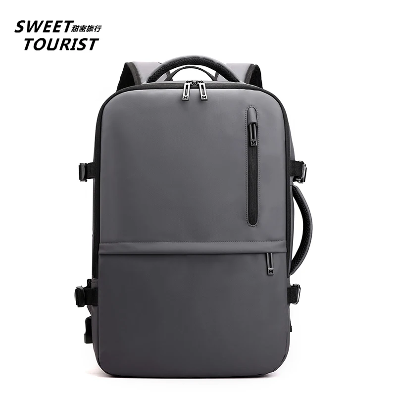 

Customized Multi-functional Business Laptop Backpack Waterproof Youthful Wear-resistant USB Charging Travel Backpack, Customer color