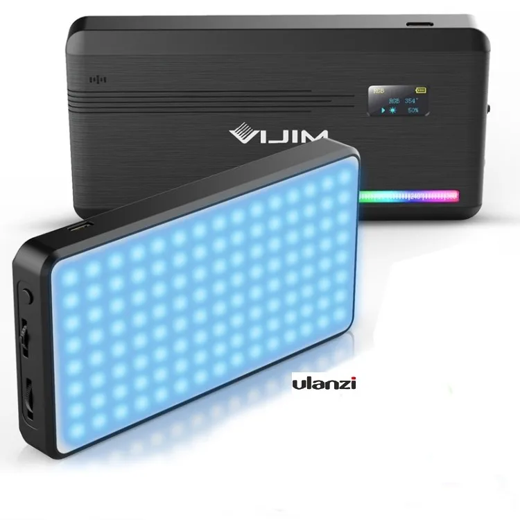 

Dropshiping Ulanzi VIJIM VL196 Pocket Portable Full Color RGB Fill Light Hand-Held Photography Live Light