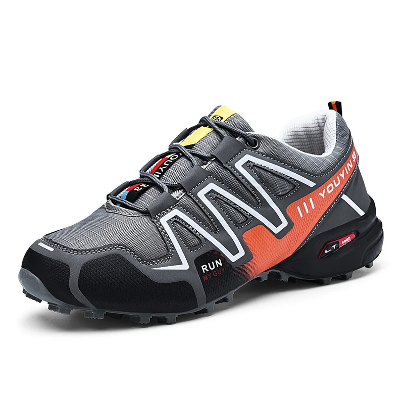 

Outdoor Sport Shoes OEM Fashion Sneakers Mesh Beach Mountain Climbing Hiking Trekking Big Size Casual Running Men Shoes