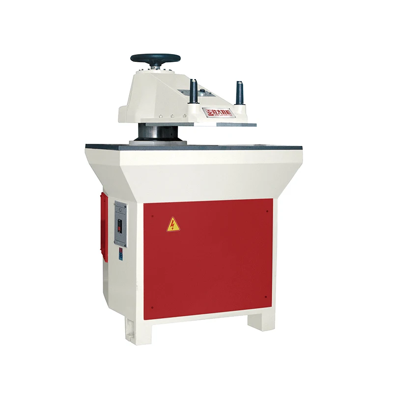 
Hydraulic machine shoe cutting with swing arm 