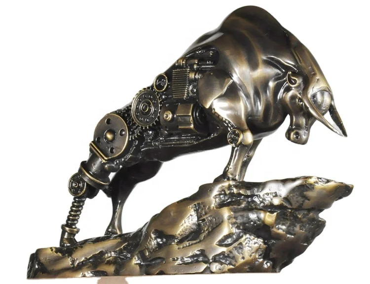 
Material Large Industrial Cattle Sculpture Crafts Decorative Brass Chinese Customized Wholesale Metal Art & Collectible China 