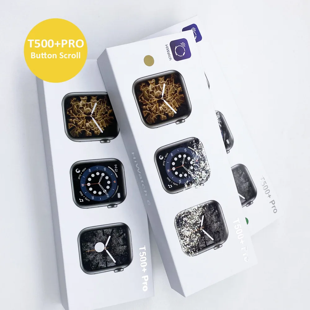 

2022 New Low Price Online Smart Watches T500 T500+ Pro Touch Screen Digital Smart Bracelet Series 6 T500 Smart Watch