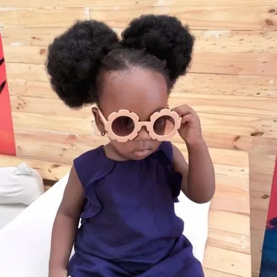 

Hot Selling Popular Boys Girls Round UV400 Children's Lovely Plastic Sunflower Kids Sunglasses, Contact us