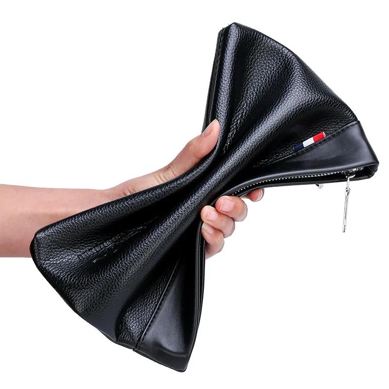 

Mens clutch bags casual Korean-style Stylish clutch bag men soft leather wallet