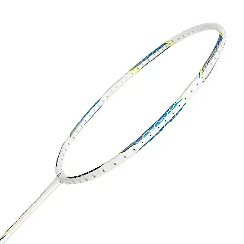 

WHIZZ Custom 4u 80-84 g 22-26 lbs graphite Y70 badminton racket, White
