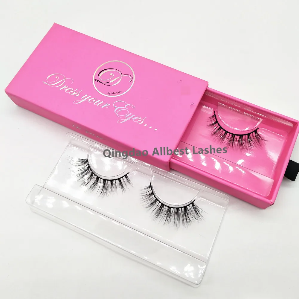 

New Design 3D 100% Real Mink False Eyelashes Natural Daily lashes 1 Pair