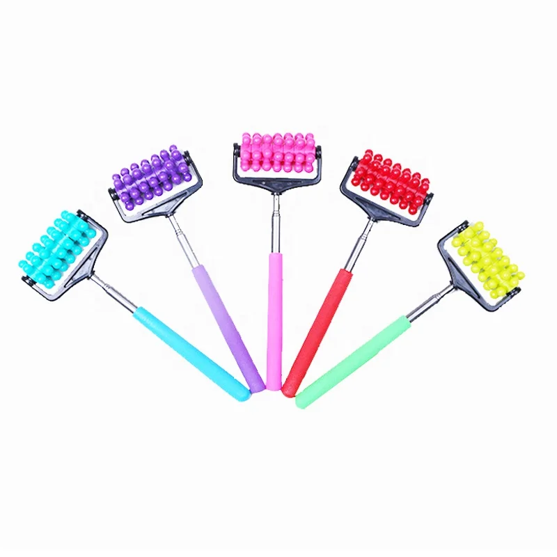 Telescopic Comfortable Stainless Steel Muscle Roller Back Scratcher Roller Massager Buy Roller