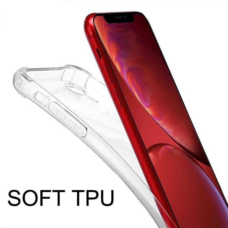 

High shopping evaluation 1mm airbag shockproof transparent TPU cell mobile phone accessories cover case for huawei v20 p30 lite