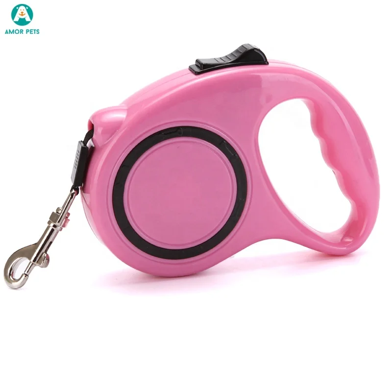 

Automatic Pet Nylon Rope And Fida Metal Dual Reflective 5 Meters Heavy Duty Retractable Leash Led Collar Dog Rechargeable, Picture show