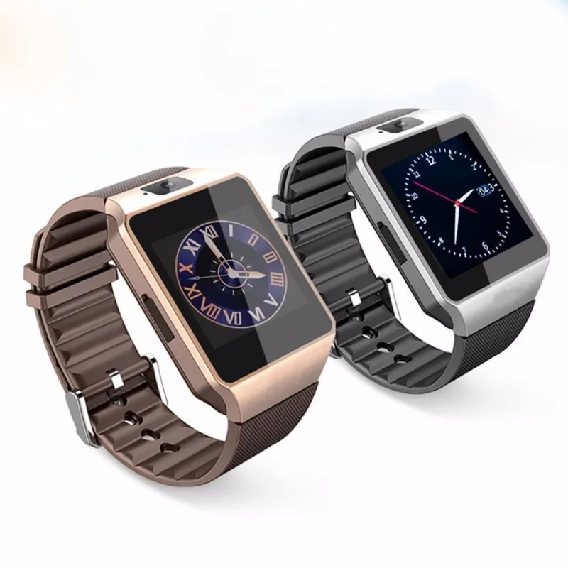 

Smart Watches New Arrivals 2020 BT 4.0 Smart Watch Dz09_Smart_Watch Sim Card Smart Bracelet With Camera Screen Protector, Black white sliver gold