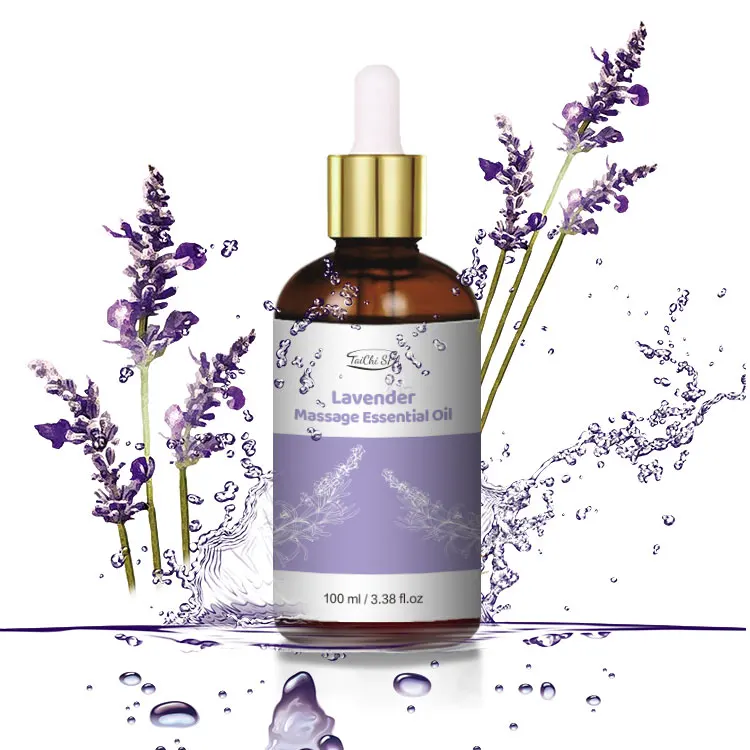 

Hot Popular Aromatherapy 100ml Lavender Essential Oil Organic Pure Natural Therapeutic Grade Massage Oil For SPA Body moisturize