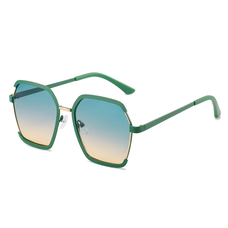 

Polygon Sunglasses Men Vintage Metal Sunglasses For Women Luxury Brand Sun Glasses Ladies Gafas De Sol