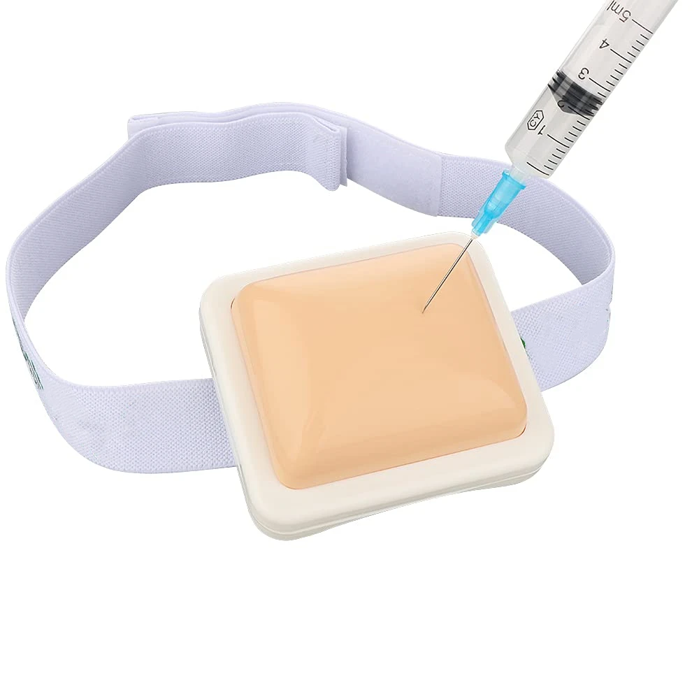 

Intramuscular injection training pad model ID injection simulator practice tool for student