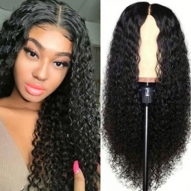 

Women's Wig Headgear Small Curly Hair Fashion Long Curly Hair Wig, Black