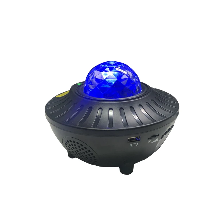 Amazon Top Selling Star projector night light with remote bluetooth  wave Star Lamp Projector