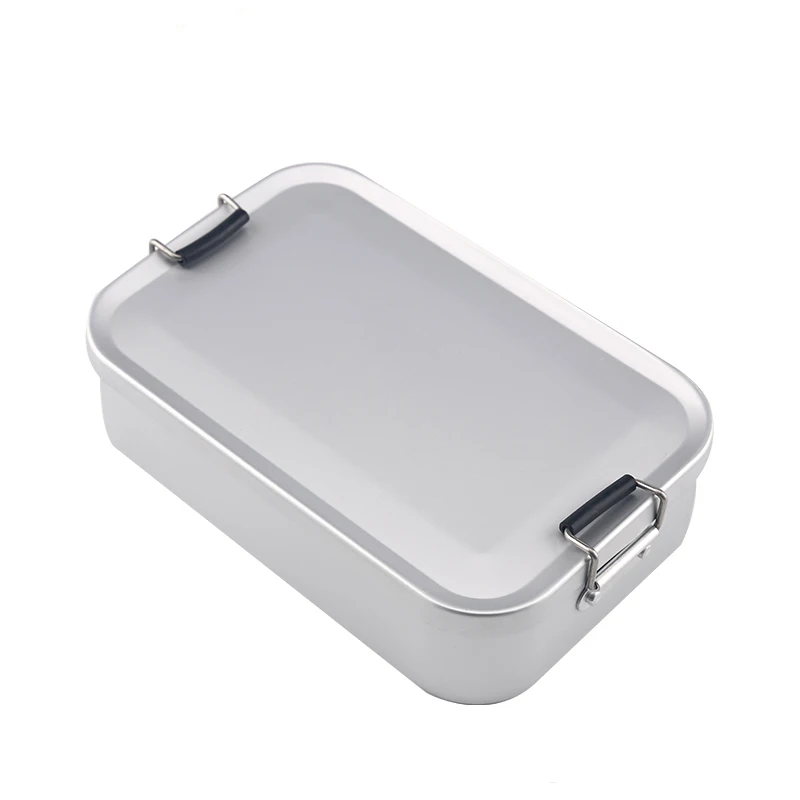 Food grade takeaway lunch box aluminum bento lunch box