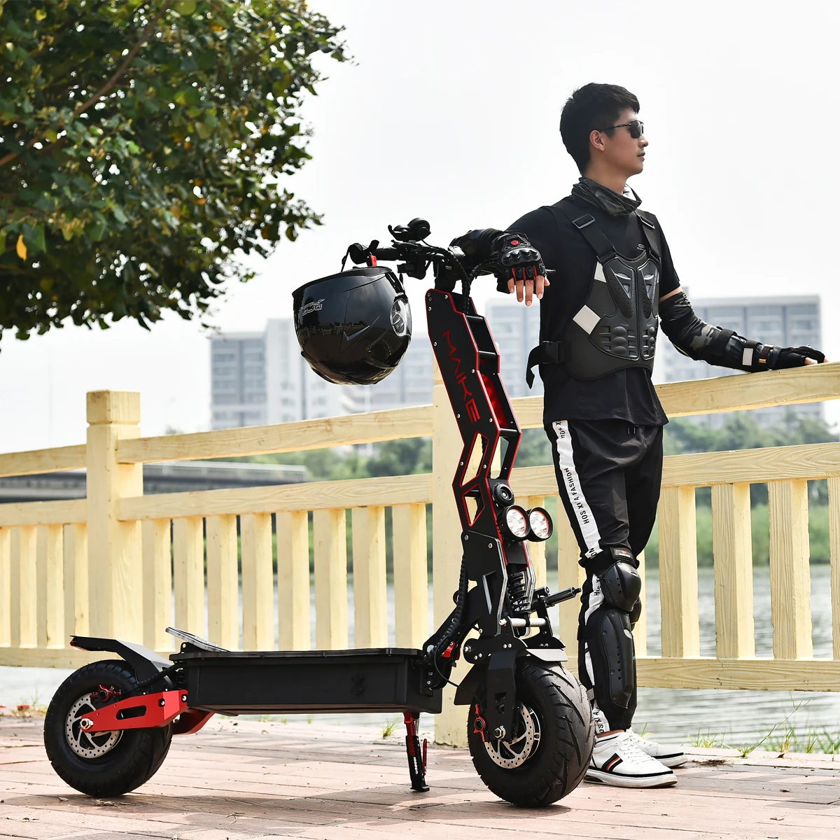 

Maike MKS E Scooter 7000w 8000w 13 Inch 100 km Fast Folding Electric Scooters In Eu And Us Market For Adults