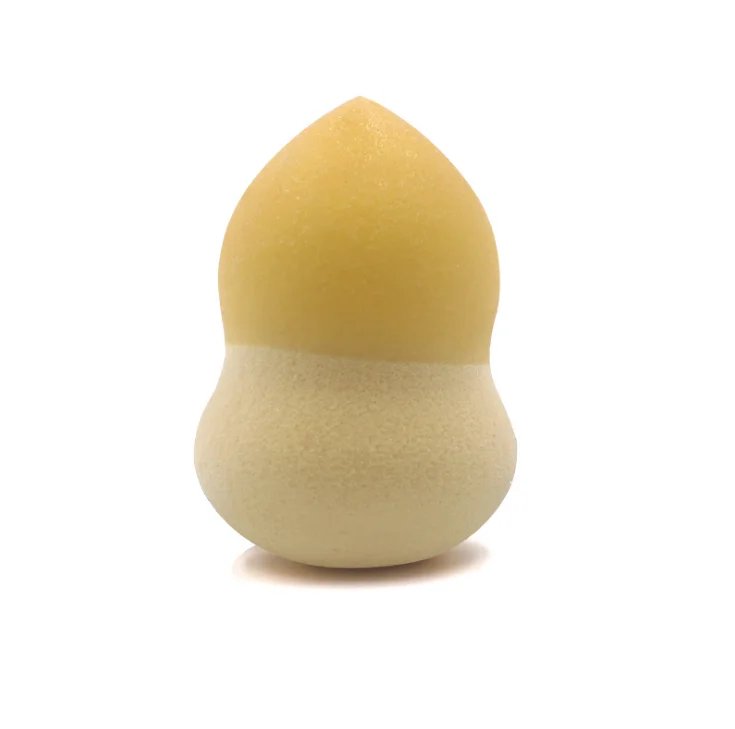 

Wholesale Gourd shaped Powder Puff Dual use Makeup Blender Double Color Facial Beauty Egg Sponge, Assorted