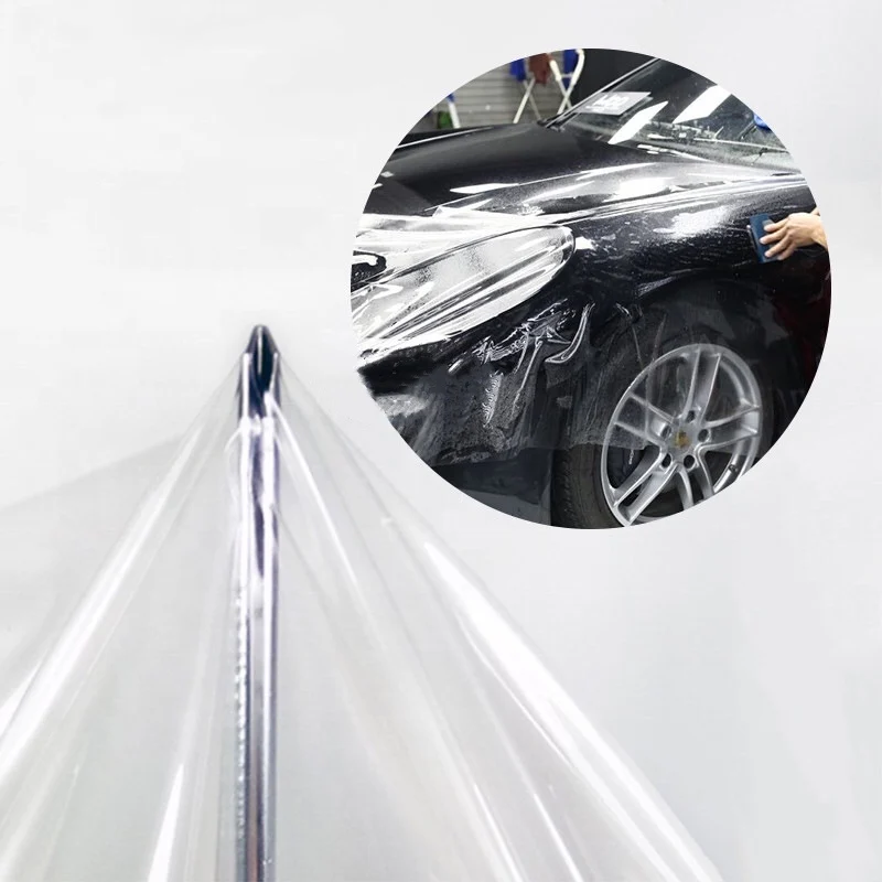 

60in*50ft 5 Years Warranty 8mil TPU High Gloss Self-healing Anti Scratch Paint Protection Film