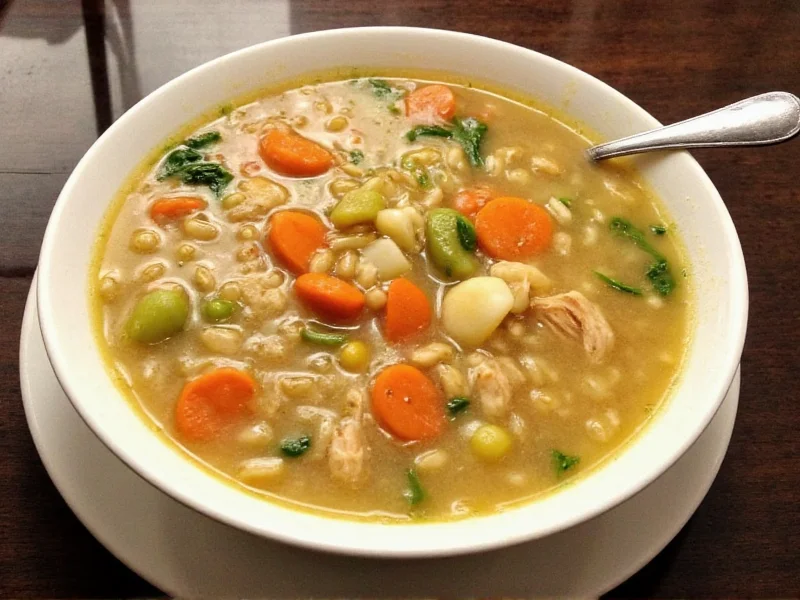 Chicken Barley Soup: Hearty Recipe & Nutritional Benefits