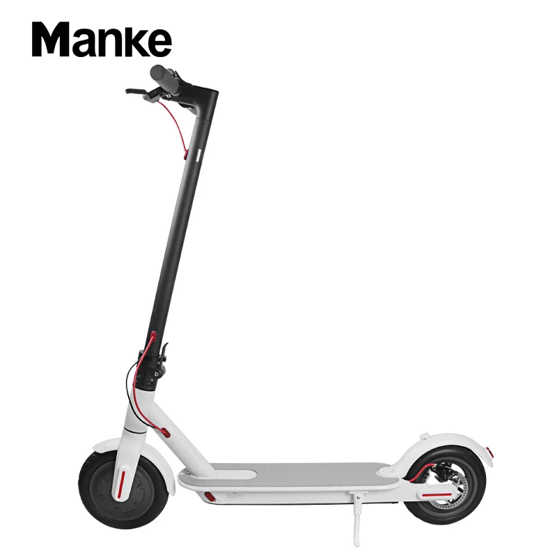 

foldable electric scooter EU Warehouse Stock dropshipping 8.5 inch 350W M365 Pro High Quality CE Manke MK083, Black, white and customized color