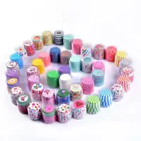 

High temperature paper design disposable Cake Decorating baking tool white paper cupcake liners