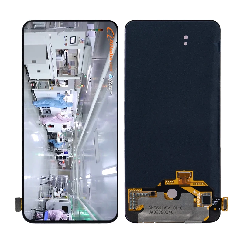 

Support Fingerprint ORIGINAL SUPPER AMOLED DISPLAY SCREEN For OPPO RENO, Black