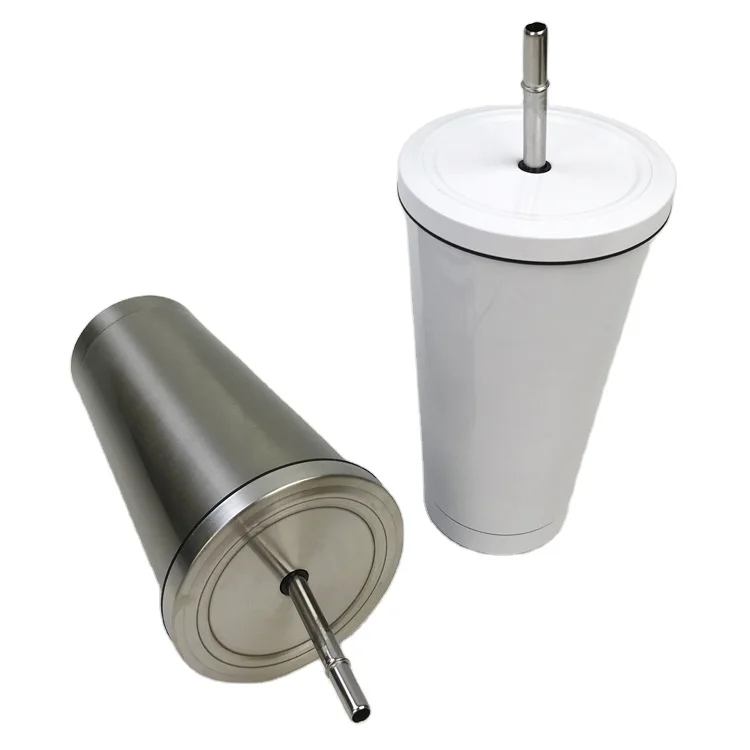 

Custom Logo 550ml stainless steel water bottle Double Walled Vacuum Insulated Sport Thermal Flask Cone Shape Drink Bottle