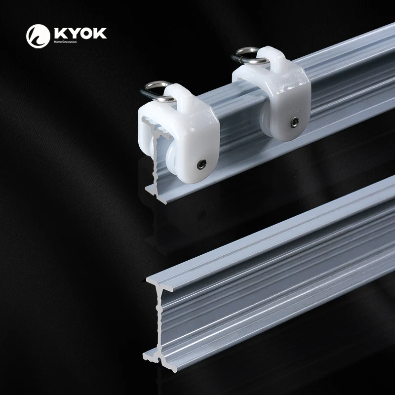 

KYOK automatic curved hospital curtain track, Ab/ac/gp/cp/ss/sn/mb/bk/bks