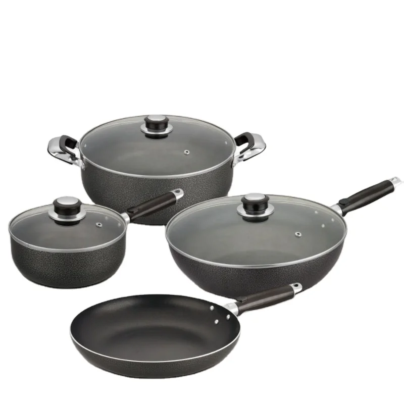 
Hot Selling Cookware Pot Set/cooking pots and pans/non stick cookware sets/casserole  (62566550513)