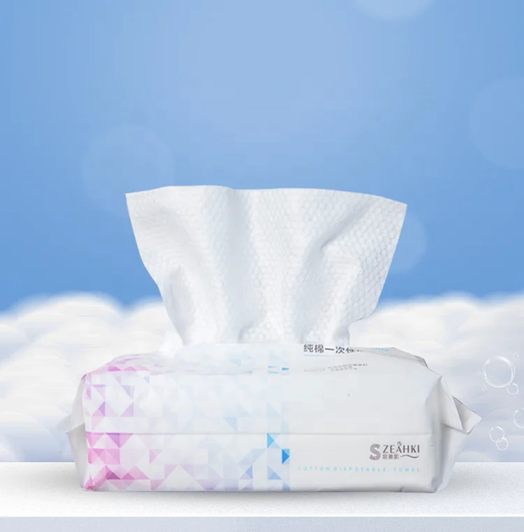 

Disposable Spa Facial Towels for Beauty Salon Nonwoven Bathing Towel Disposable, White