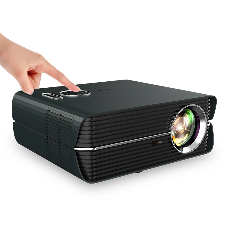 

LCD Projector 1080P Mirroring LED Projector Support IOS & Android AirplayDLNA Miracast Smart 1080P Projector