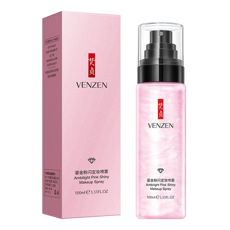 

VENZEN OEM Manufacturer private label make up fixer spray long lasting waterproof makeup setting spray