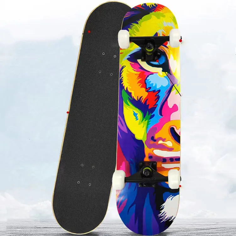 

Custom Aluminum Alloy Paint Bracket Skateboard Accessories Heat Transfer Printing For Skateboard, Customized color