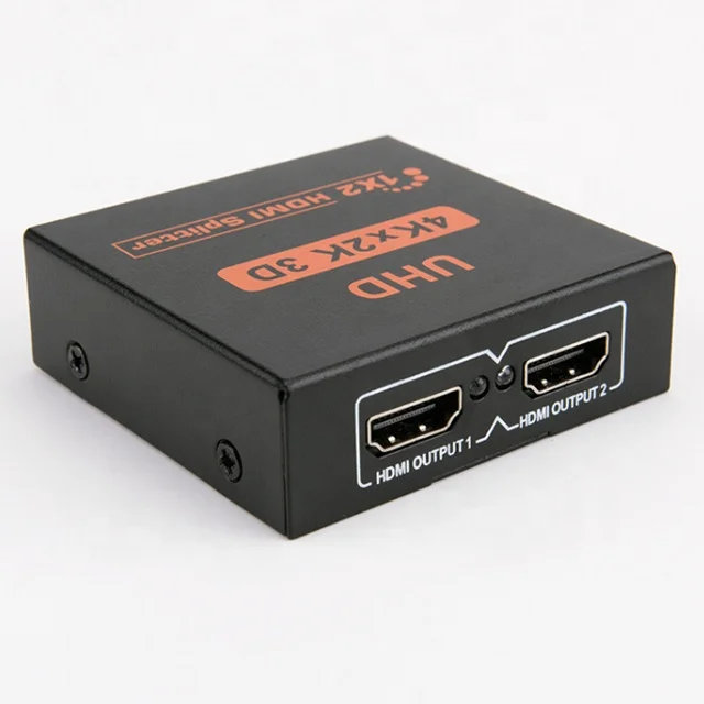 

4K 1080p Splitter HDCP V1.4 1X2 Splitter for Full HD 1080P Support 4K/2K and 3D Resolution