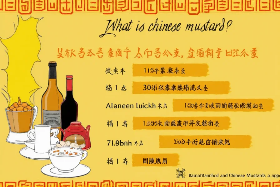 Noodles with Chinese mustard