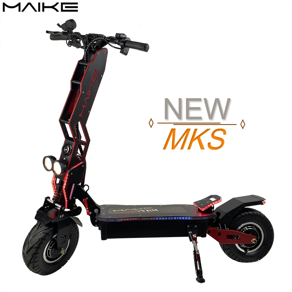 

Maike MKS 2021 self-balancing fat tire 60V dual off road 13 inch foldable electric scooter motorcycle for adult
