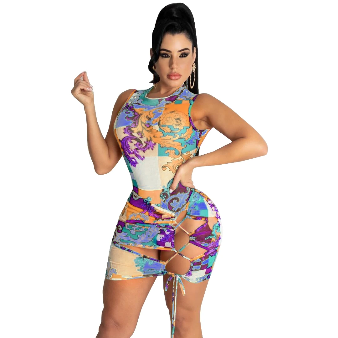 

Women's party dress office MIDI dress women's backless casual wear, Picture color